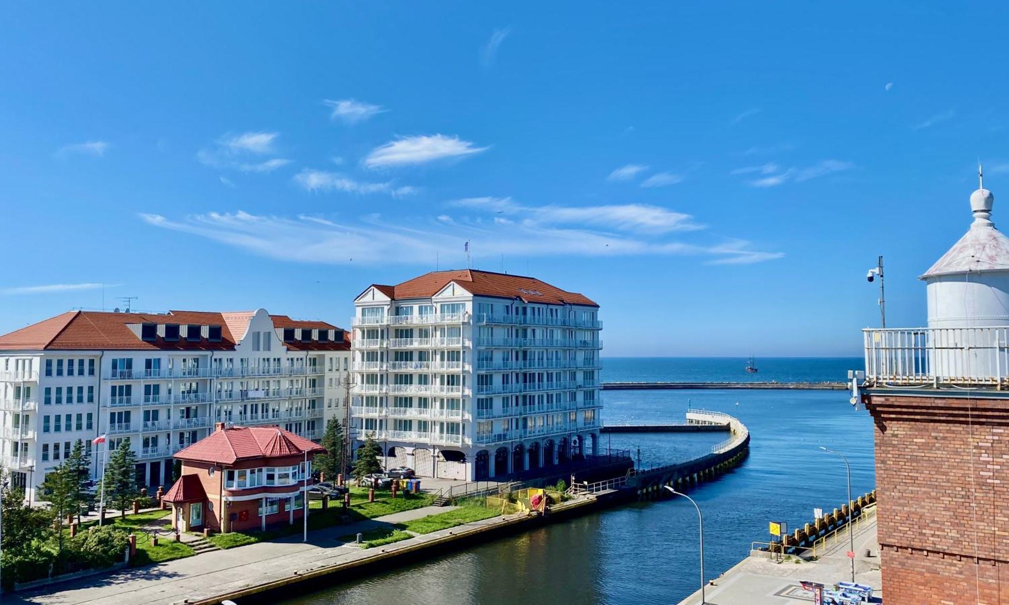 Apartamenty Marina Z Widokiem Na Morze Darłówko Exteriér fotografie